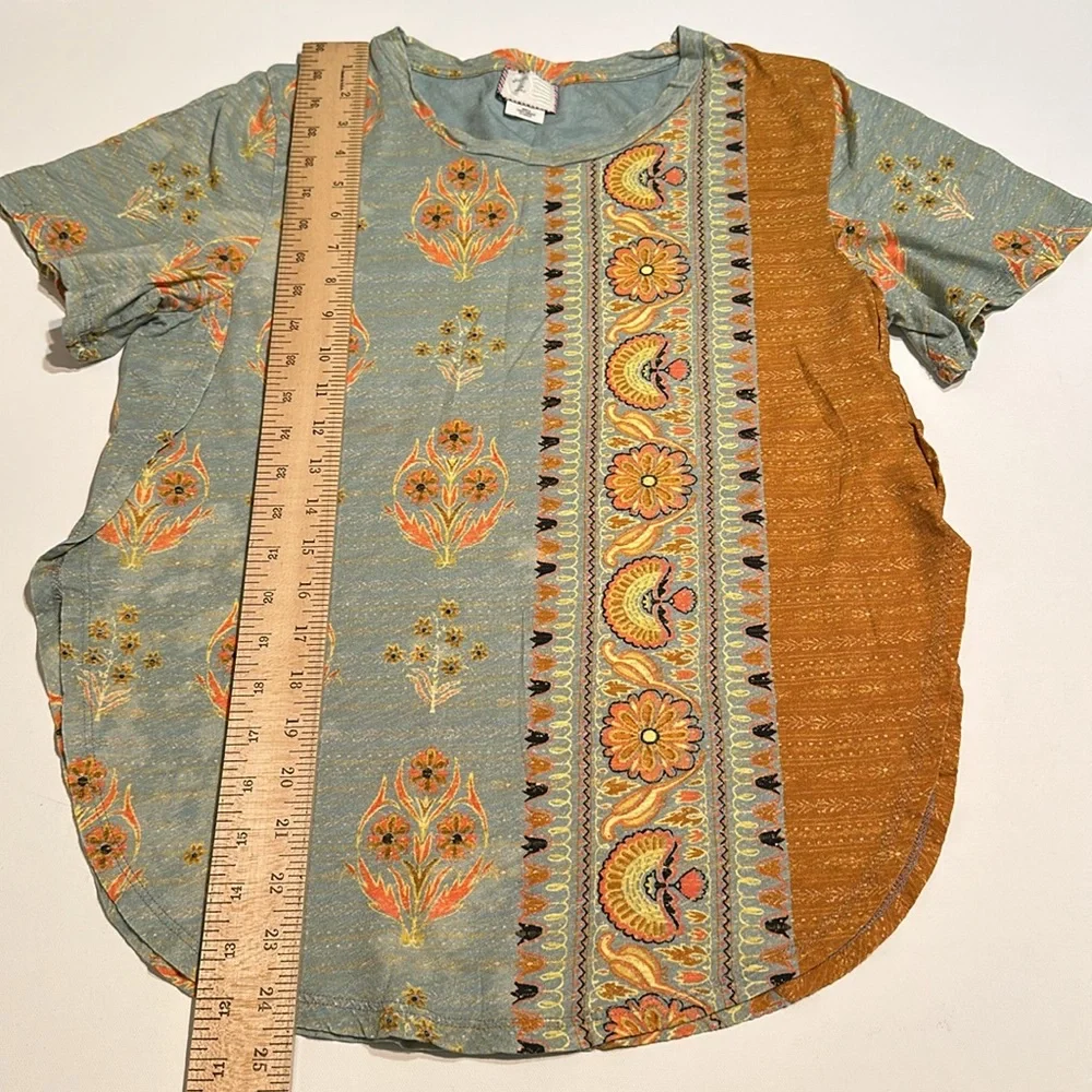 ANTHROPOLOGIE women’s Postmark Delilah Tee - Picture 4 of 4